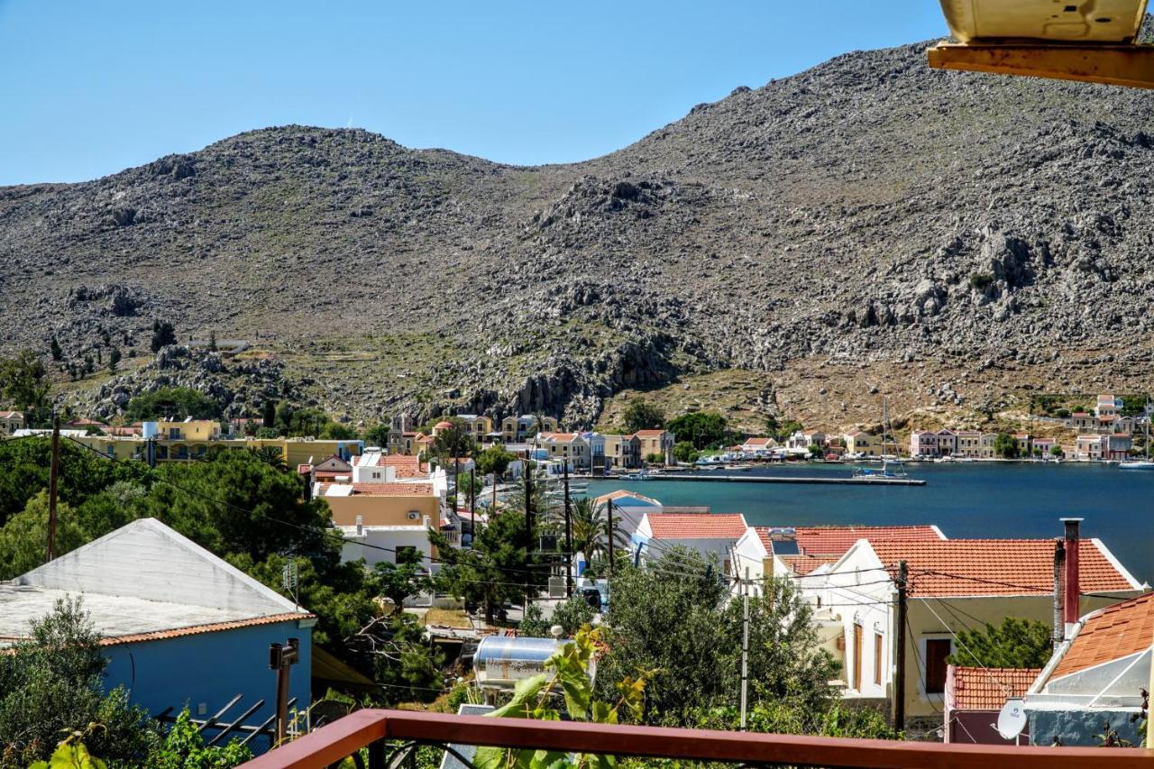 Agnanti House Villa Simi Dış mekan fotoğraf