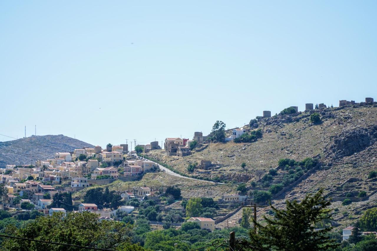 Agnanti House Villa Simi Dış mekan fotoğraf